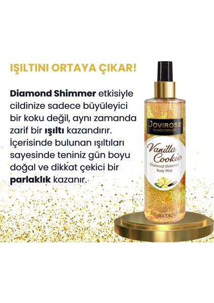 Vücut Spreyi Vanilla Cookie 200 ml