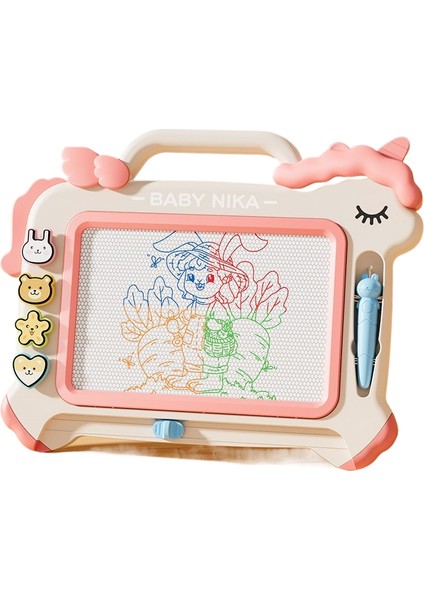 Çizim Tahtası Manyetik Çizim Tahtası Masa Renkli Yazı Tahtası Manyetik Doodle Tahtası Silinebilir Ev Kullanımı (Yurt Dışından)