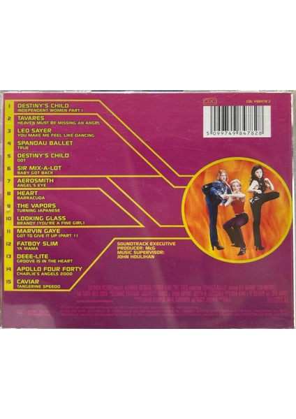 CD Charlie's Angels CD