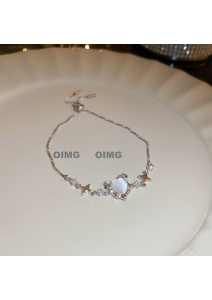 Yeni Elektroliz Zirkonya Aşk Iyi Şans Bilezik Niş Tatlı Yüz Nimet Bilezik Mizaç Bilezik Duygusu Ile (Yurt Dışından)