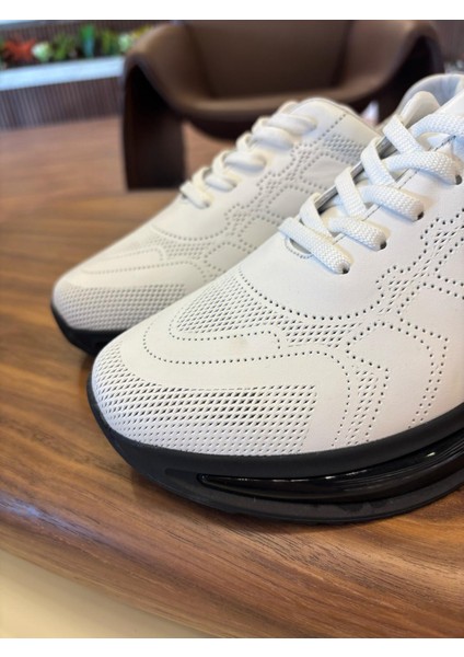 1078 Beyaz Hakiki Deri Erkek Sneakers - Erkek Spor Ayakkabı fiyatları