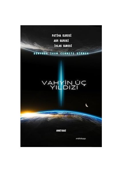 Vahyin Üç Yıldızı: Fatiha, Asr ve Ihlas Suresi (Büyük Boy)