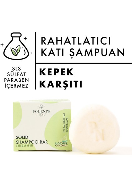 Kepekli Saçlar İçin Katı Şampuan (110 Gr)