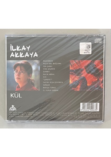 Ilkay Akkaya Kül CD (Jelatininde Sıfır Orjnal Dönem Baskı Cd) fiyatları