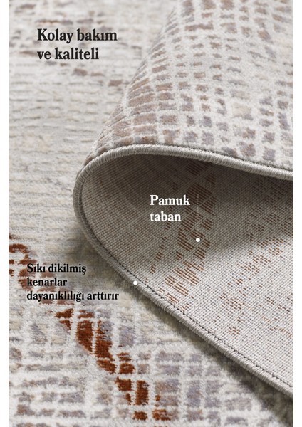 Saçaklı Salon Oturma Odası Halısı Yumuşak Polyester Pamuk Taban Modern ve Klasik Desenli Halı Terra modelleri