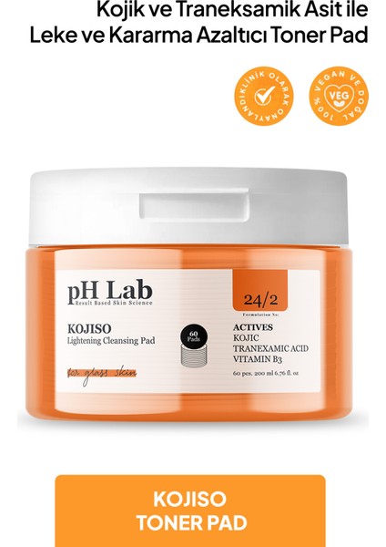 Phlab Kojiso Kojik Traneksamik Asit Toner Pedi