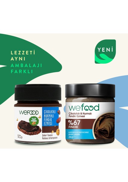 Çikolatalı Hurmalı Fındık Ezmesi (Şekersiz, Katkısız) 200 gr 8682392174341