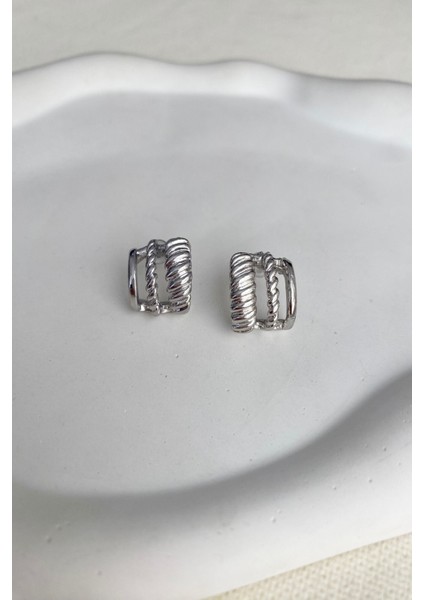 Kadın Küpe Aşama Burgu Küpe