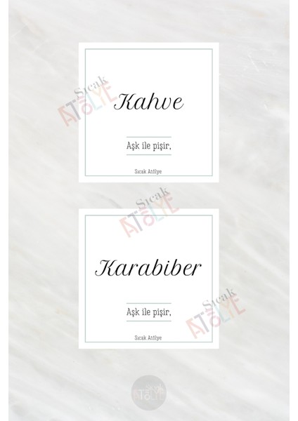 Baharat - Bakliyat - Kuruyemiş Kavanoz Etiketi - Suya Dayanıklı Seffaf Sticker Model. Çilek fiyatları