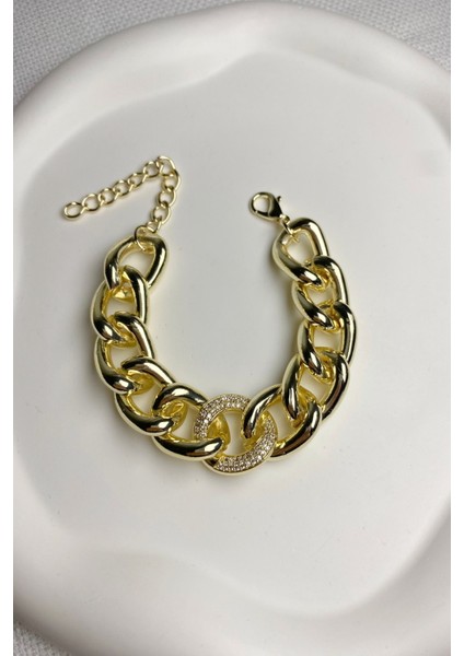 Kadın Bileklik Geçme Zincir Zirkon Taş Zincir Detay Bileklik fiyatları