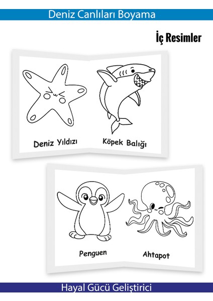 Çanta Boyama / Deniz Canlıları - Feyyaz Ulaş fırsatları