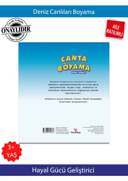 Çanta Boyama / Deniz Canlıları - Feyyaz Ulaş indirimleri