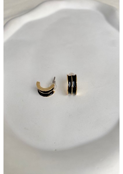 Kadın Küpe Ikili Şerit Küçük Renk Detay Küpe fırsatları