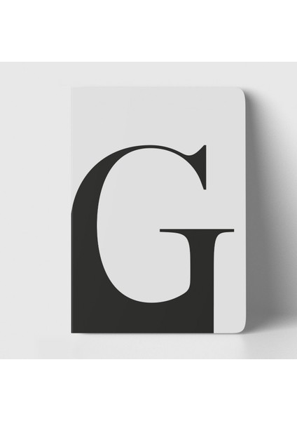 Harf Baskılı Defter Çizgili