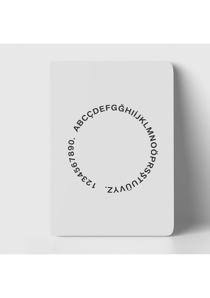 Tipografi Defter Çizgili