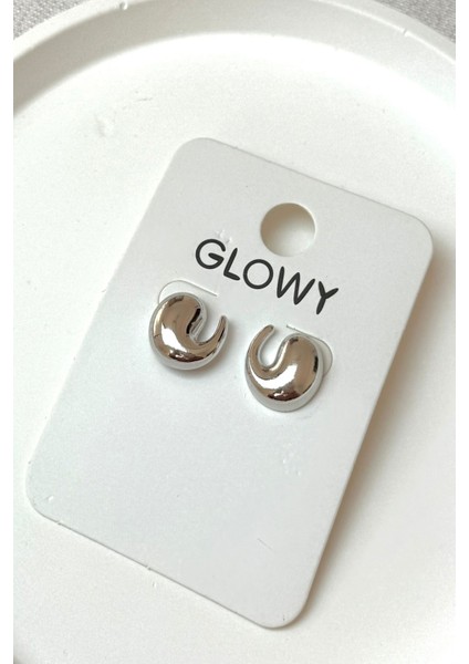 Kadın Küpe Kıvrım Damla 1,5cm Kararmaz Küpe