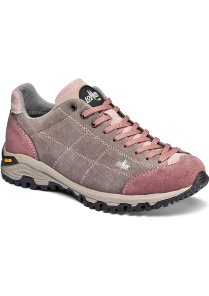 Maipos Suede Vibram Süet Deri Kadın Ayakkabı Brownrose Quarz