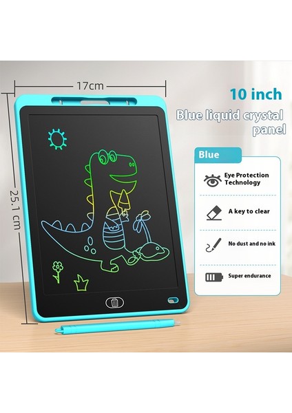 LCD Çizim Tahtası Ev Yazı Tahtası Doodle Silinebilir Silinebilir Renkli Çizim ve Yazı Tahtası (Yurt Dışından)