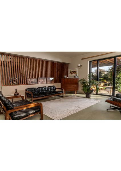 Gallery A0241 Bej Uzun Ömürlü Yumuşak Dokulu Salon Mutfak Koridor Oturma Odası Yolluk Halı fiyatları