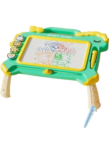 Çizim Tahtası Manyetik Çizim Tahtası Masa Renkli Yazı Tahtası Manyetik Doodle Tahtası Silinebilir Ev Kullanımı (Yurt Dışından)