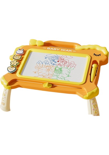 Çizim Tahtası Manyetik Çizim Tahtası Masa Renkli Yazı Tahtası Manyetik Doodle Tahtası Silinebilir Ev Kullanımı (Yurt Dışından)