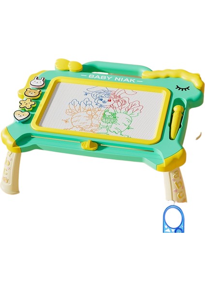 Çizim Tahtası Manyetik Çizim Tahtası Masa Renkli Yazı Tahtası Manyetik Doodle Tahtası Silinebilir Ev Kullanımı (Yurt Dışından)
