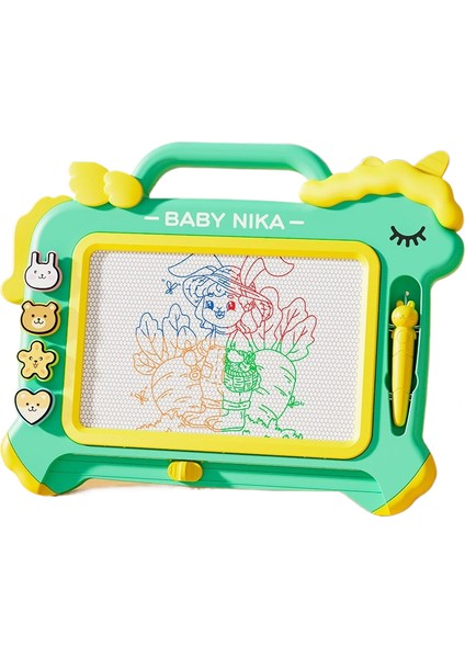 Çizim Tahtası Manyetik Çizim Tahtası Masa Renkli Yazı Tahtası Manyetik Doodle Tahtası Silinebilir Ev Kullanımı (Yurt Dışından)