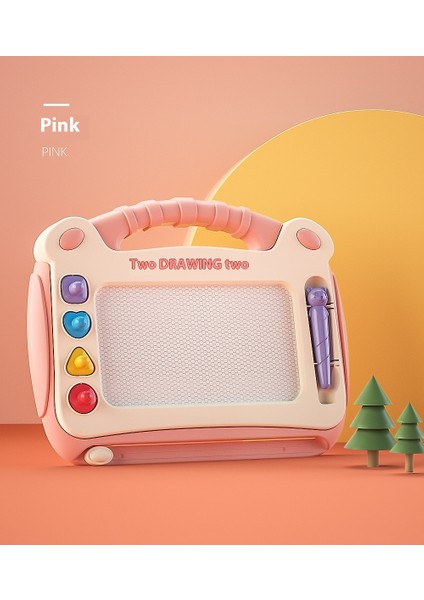 Damga Çizim Tahtası ile Masa Ayağı Manyetik Yazı Tahtası Standı Tipi Ev Çok Fonksiyonlu Doodle Oyuncaklar (Yurt Dışından)