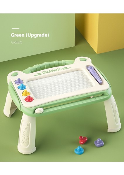 Damga Çizim Tahtası ile Masa Ayağı Manyetik Yazı Tahtası Standı Tipi Ev Çok Fonksiyonlu Doodle Oyuncaklar (Yurt Dışından)