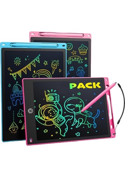 LCD El Yazısı Tahtası 4-6-12 Yaş Eğitici Oyuncaklar Grafiti Boyama Küçük Yazı Tahtası Yazı Çizim Tahtası (Yurt Dışından)