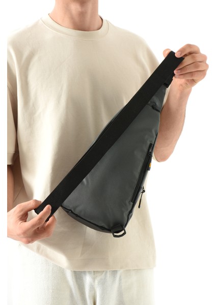 USB Cıkıslı Su Gecirmez Çapraz Askılı Göğüs ve Sırt Çantası, Günlük Body Bag Unisex Çanta fırsatları