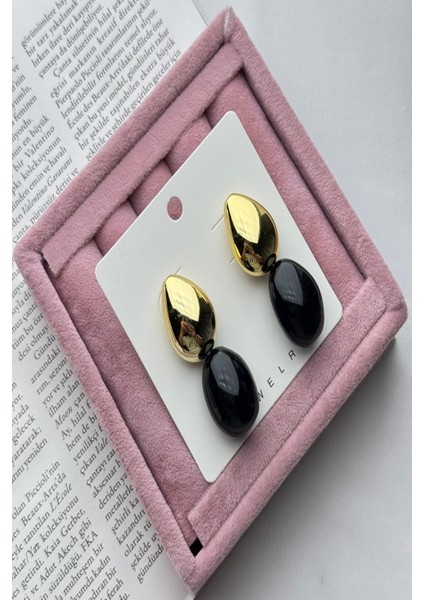 Kadın Küpe Vip Seri Ithal Zirkon Botega-Damla Model Akrilik Görünümlü Kararmaz Küpe fiyatları