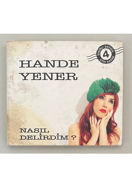 Hande Yener Nasıl Delirdim CD Kuklalı (Orjnal Dönem Baskı Cd)
