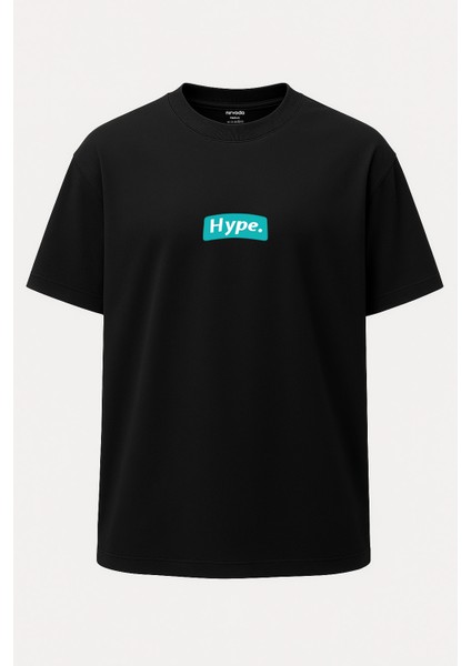 Oversize Hype Sevimli Tarz Ayı Baskılı Unisex Tişört fiyatları