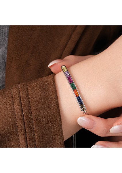 Yeni Geometrik Iyi Şans Bileziği Narin Vintage Bilezik Kutsama El Takıları (Yurt Dışından)