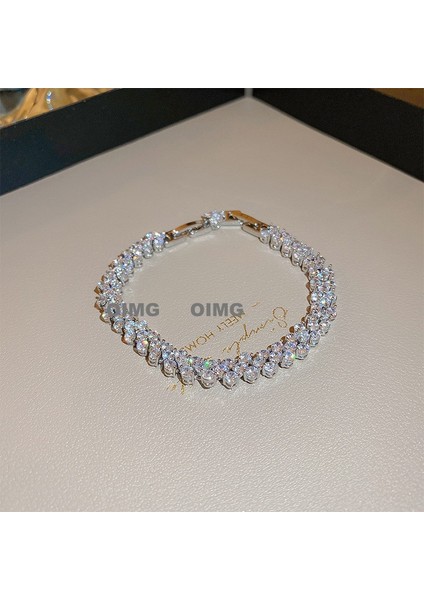 Yeni Elektroliz Zirkonya Aşk Iyi Şans Bilezik Niş Tatlı Yüz Nimet Bilezik Mizaç Bilezik Duygusu Ile (Yurt Dışından)