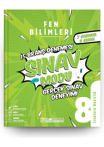 8. Sınıf Fen Bilgisi Deneme
