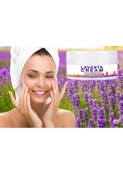 Lavanta Cream 2 Adet Cildinizi Yenilemeye Aknelerinizden ve Sivilcelerinizden Arınmaya Çözüm 50 ml Krem