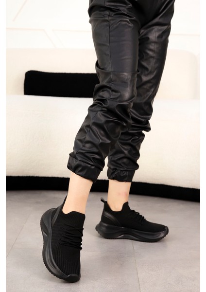 Dm 708 Bağcıklı Triko Spor Ayakkabı