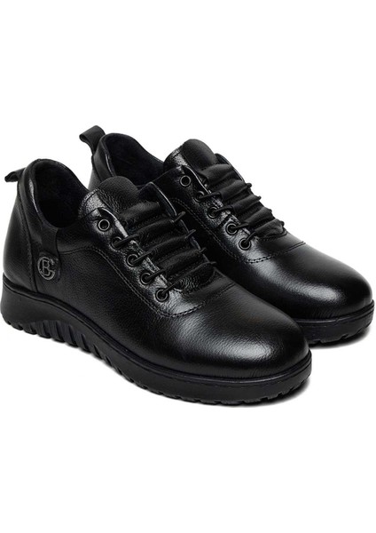 Bağcıklı Kauçuk Taban Casual 020-102-25K Kadın Ayakkabı