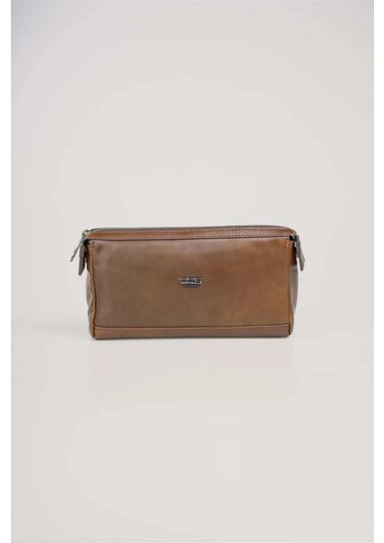 Unisex Ççs 2531611 Hakiki Deri El Çantası