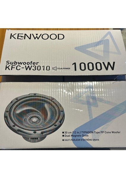 Subwoofer Kenwood KFCW3010 1000W