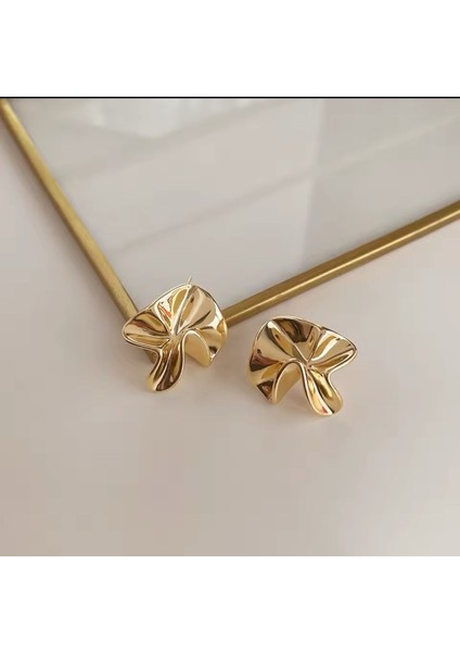 Kadın Küpe Asimetrik Mini Küpe modelleri