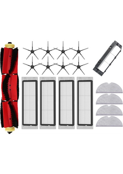 Roborock S5 S50 S51 S55 S6 S60 S6 Pure Elektrikli Süpürge Aksesuarları Hepa Filtre Paspas Bezi Yan Ana Fırça Yedek Parçaları (Yurt Dışından)