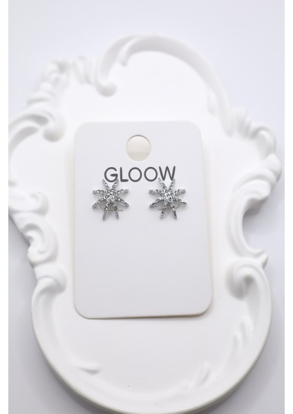 Kadın Küpe Full Zirkon Taş Küçük Deniz Yıldızı Küpe