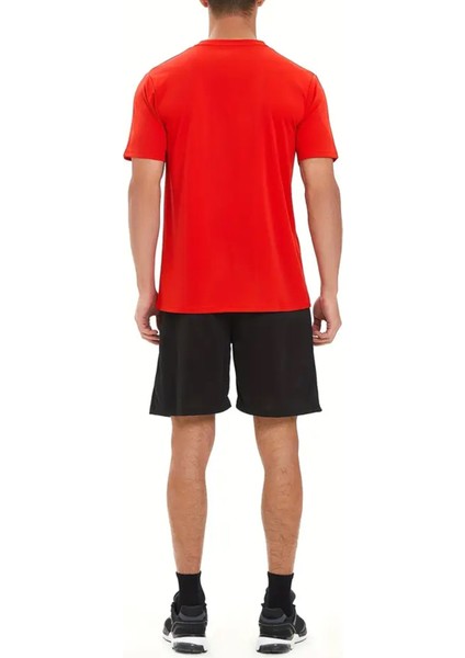 Erkek Ultra Esnek Nem Emici Vücut Geometrik Hızlı Kuruyan Hafif Spor T-Shirt modelleri