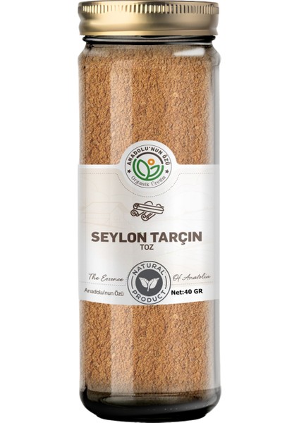 Seylon Tarçın Toz ''40 Gr''