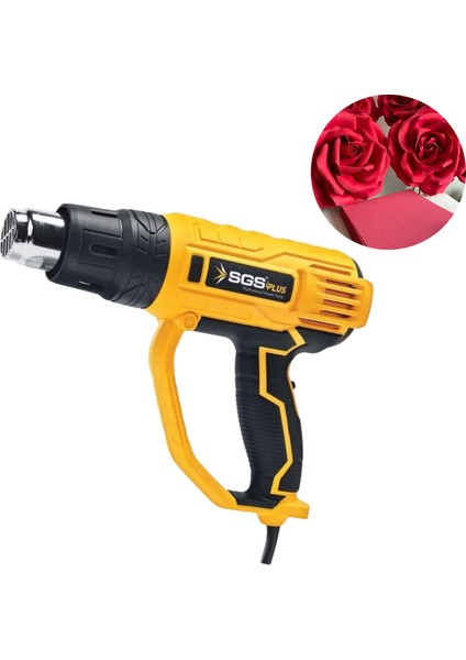 Sgs 2000W Sıcak Hava Tabancası (5125) – Eva Çiçek Yapım, Boya Sökme, Boru Bükme ve Isıtma Aracı