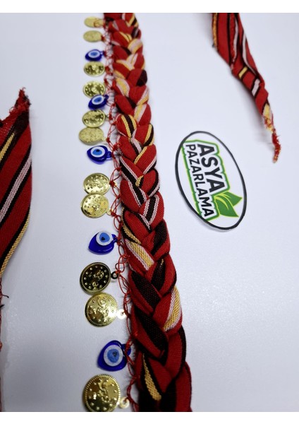 Örgülü, Ipli, Nazar Boncuklu, Liralı Keşan, Fular, Şal, Atkı, Saç Bandı, Bandana modelleri