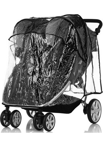 Britax B-Agile Double Bebek Arabası - Yağmurluk